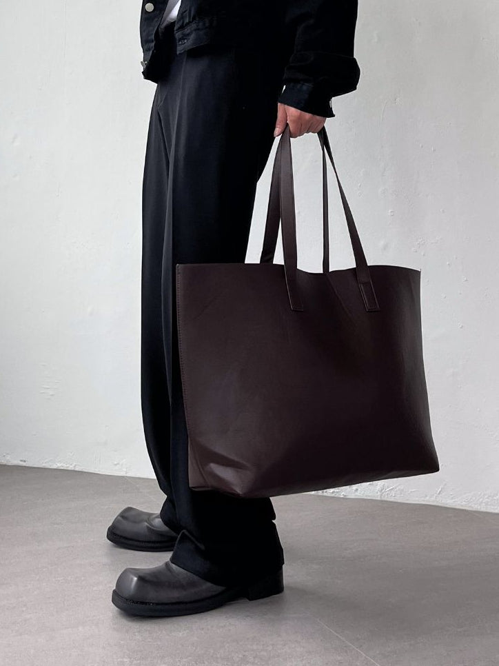 【Metanoia】韓國設計 皮革單肩包 - 5