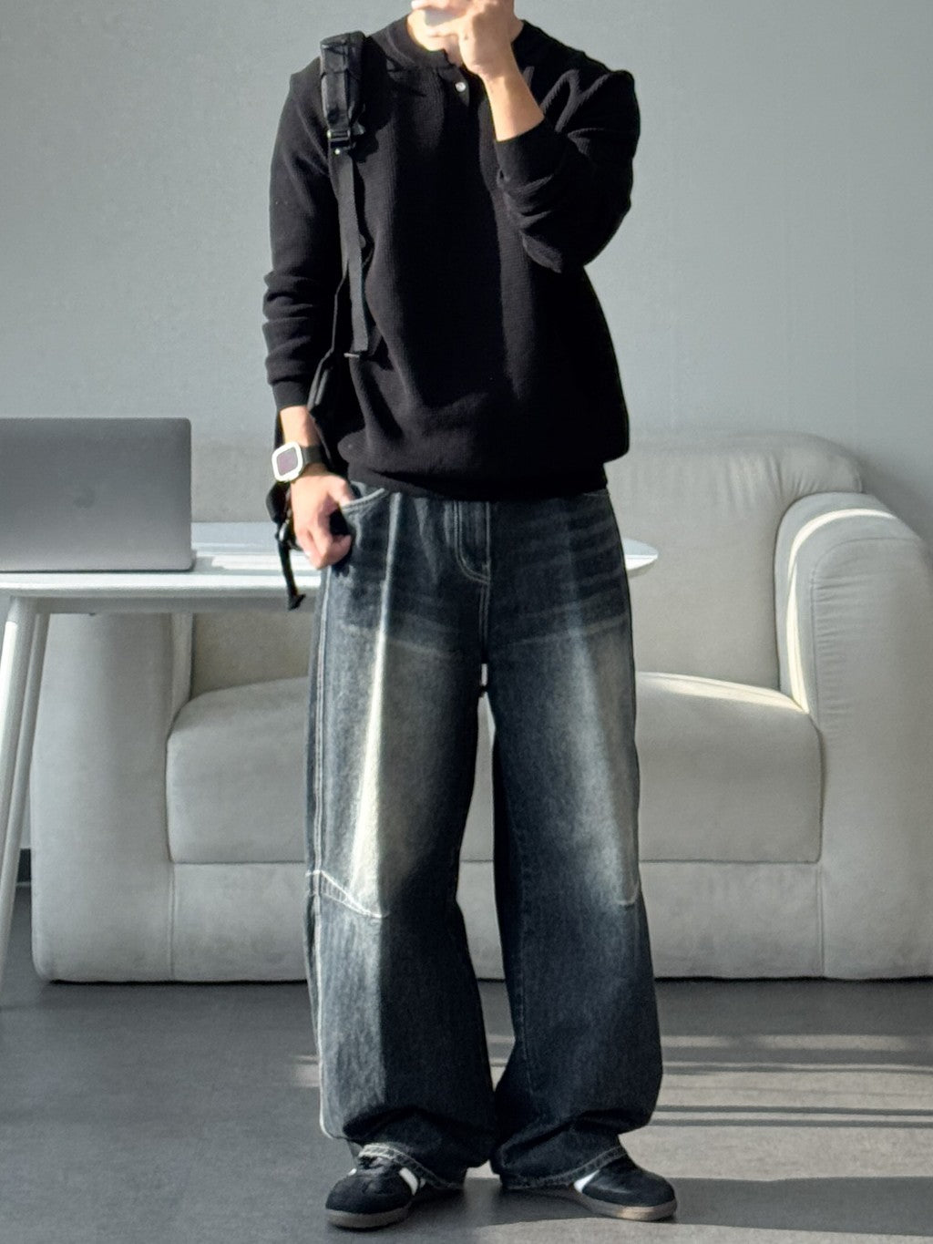 【Metanoia】韓國設計 亨利領針織衣 - 7