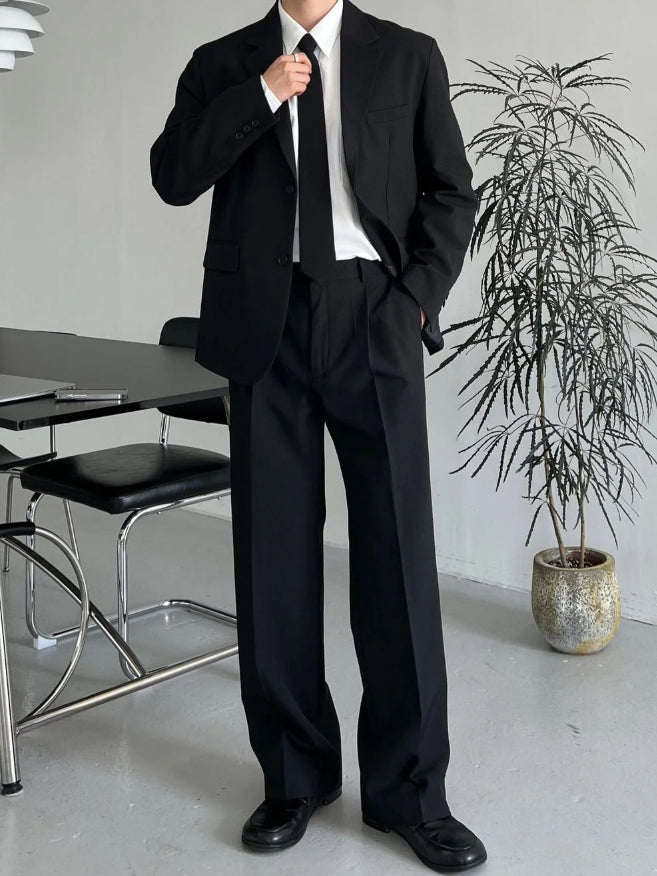 【Metanoia】韓製 素色自動領帶 - 6