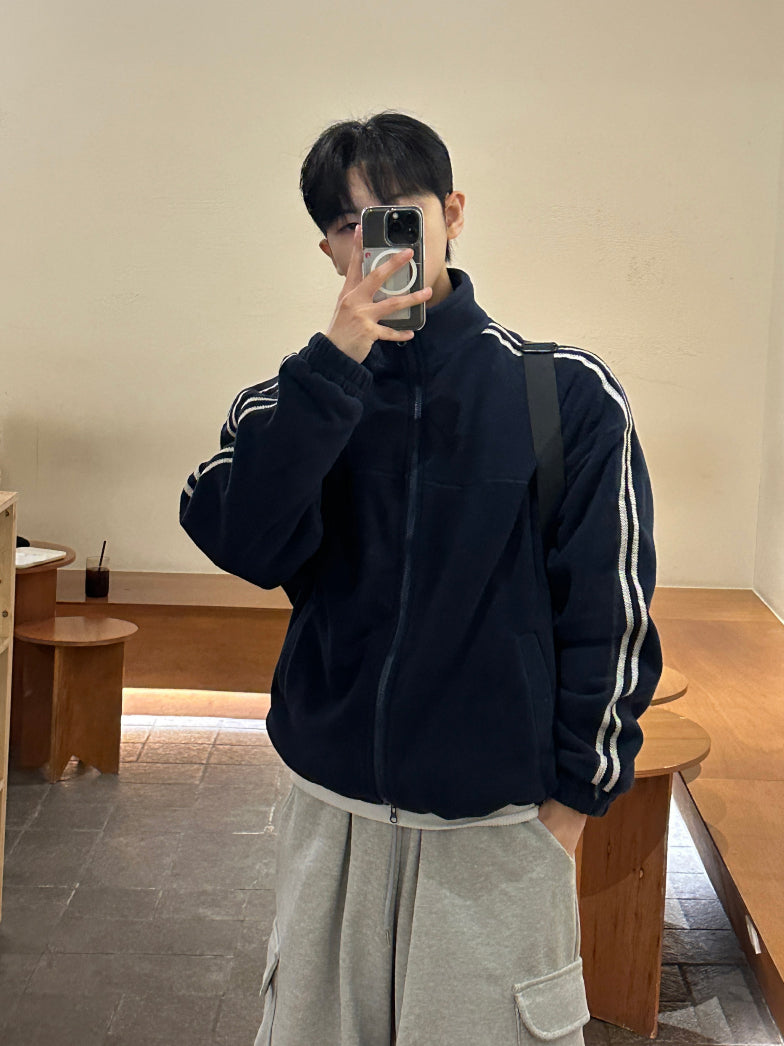 【Metanoia】🇰🇷韓製 抓絨運動外套 - 1