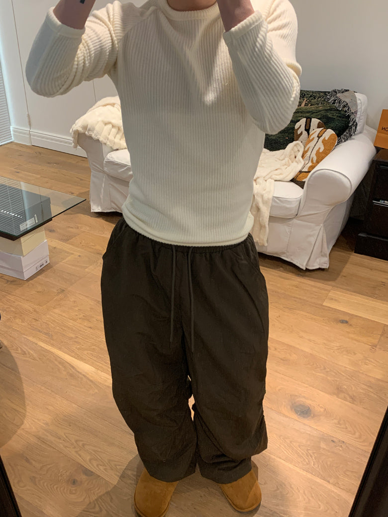 【Metanoia】🇰🇷韓製 修身羅紋長袖上衣 - 4