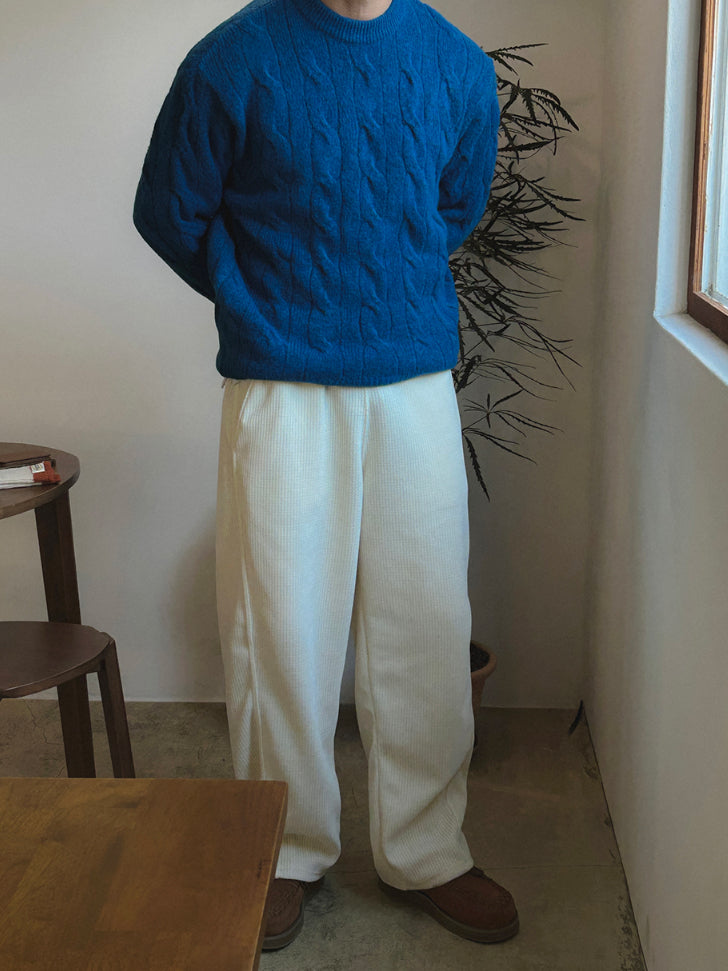 【Metanoia】🇰🇷韓製 麻花針織衣 - 3