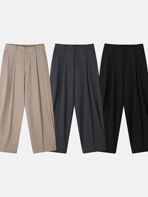 【Metanoia】韓製🇰🇷 設計感落地西裝褲 - 10