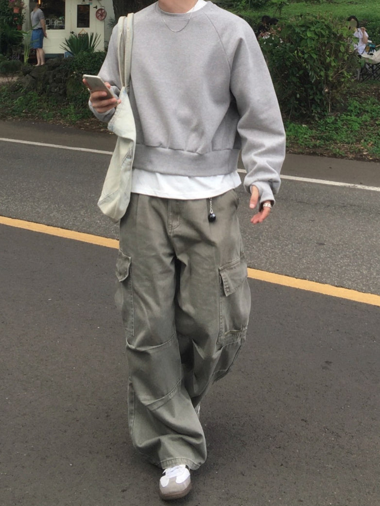 【Metanoia】🇰🇷韓製 短版大學T - 1