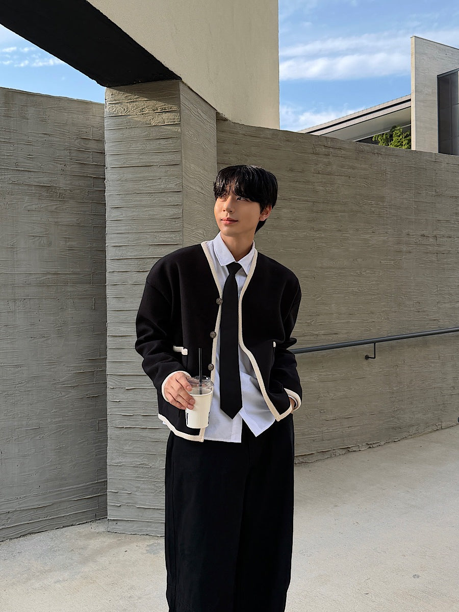 【Metanoia】🇰🇷韓製 小香風短版開衫外套 - 4