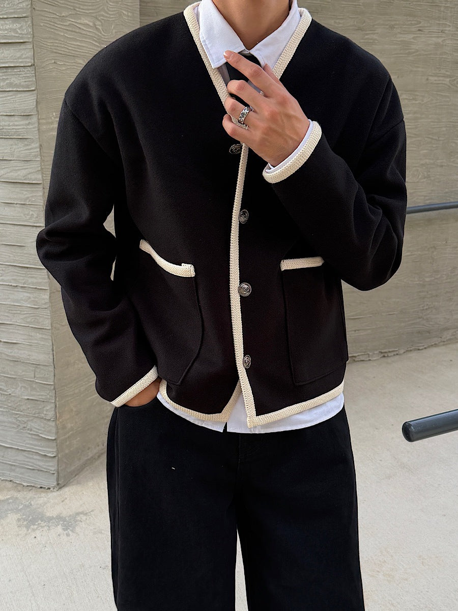 【Metanoia】🇰🇷韓製 小香風短版開衫外套 - 2