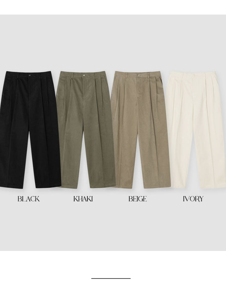 【Metanoia】🇰🇷韓製  雙摺保暖落地褲 - 8