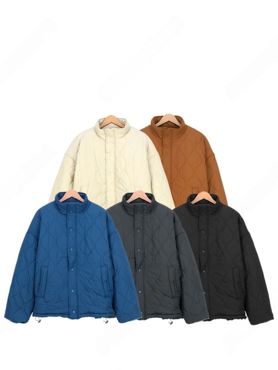 【Metanoia】韓國設計 保暖內刷毛鋪棉外套 - 11