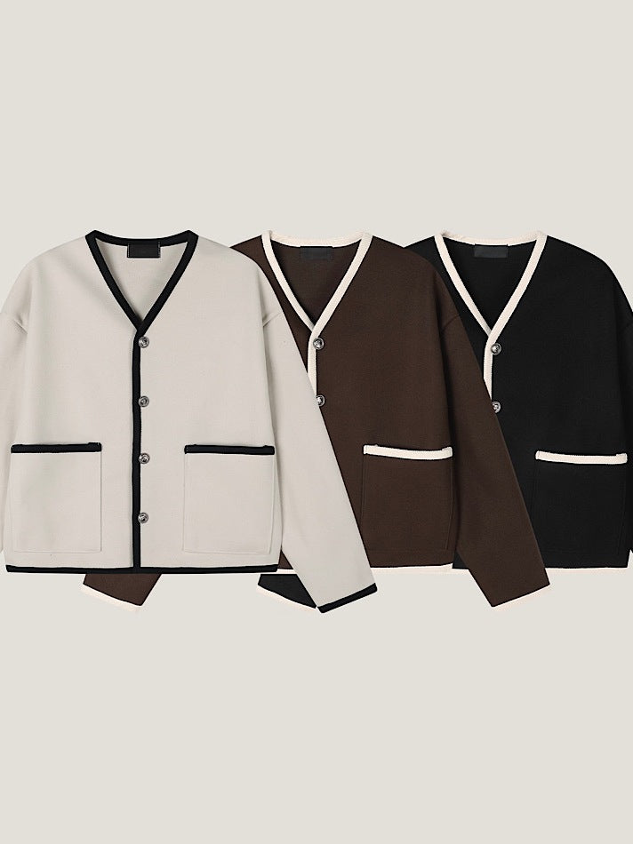 【Metanoia】🇰🇷韓製 小香風短版開衫外套 - 9