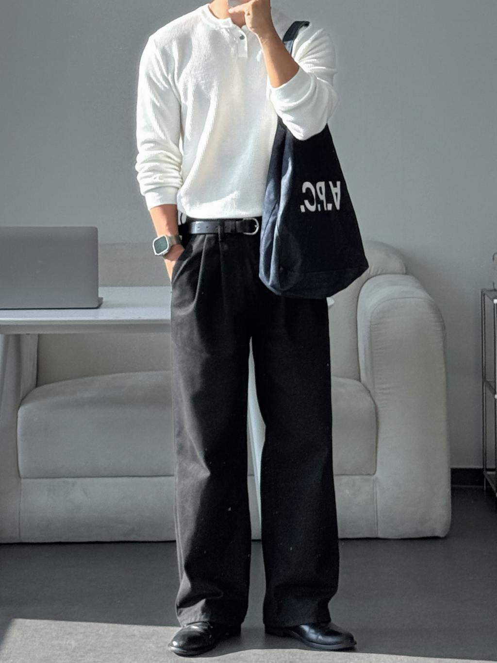 【Metanoia】韓國設計 亨利領針織衣 - 3