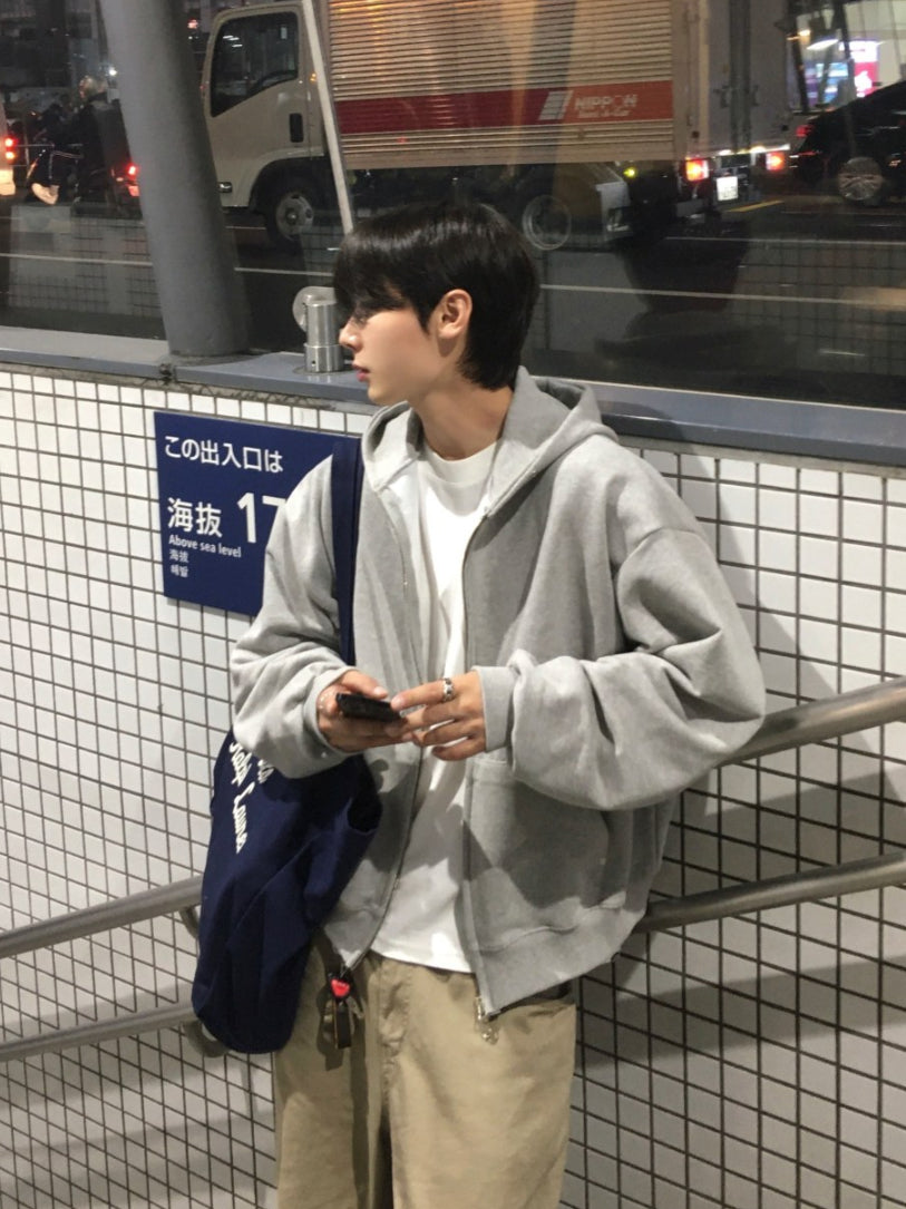 【Metanoia】🇰🇷韓製 短版連帽夾克外套 - 7