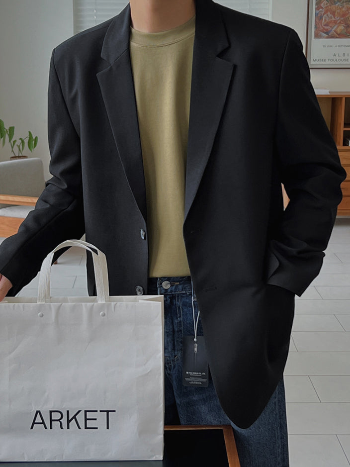 【Metanoia】🇰🇷韓製 彈性西裝外套 - 1