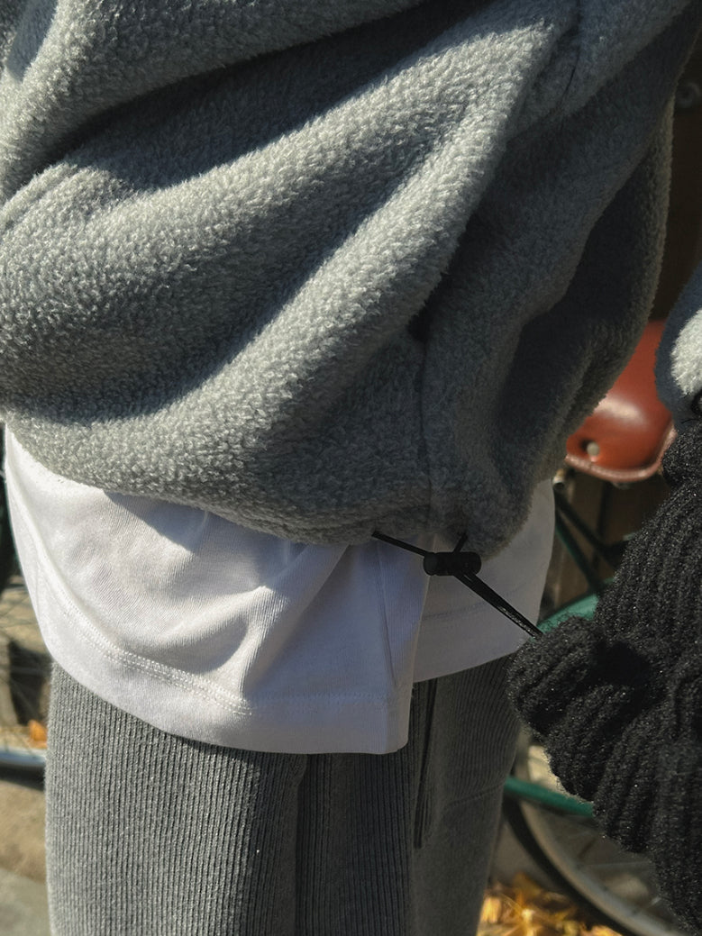 【Metanoia】🇰🇷韓製 抓絨半拉鍊長袖 - 7