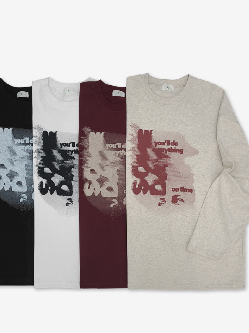 【Metanoia】🇰🇷韓製 印花長袖T恤 - 9