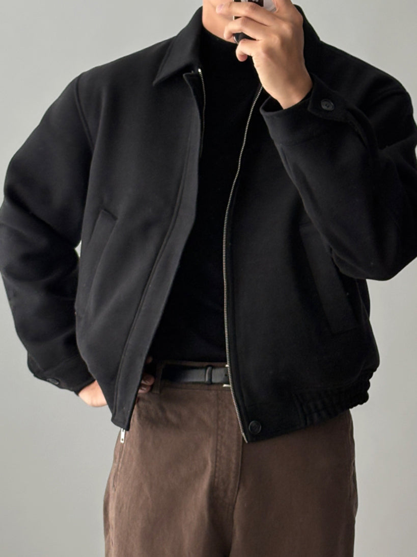 【Metanoia】🇰🇷韓製 翻領短版外套 - 3