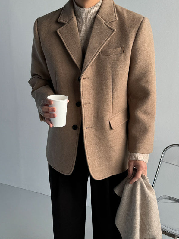 【Metanoia】🇰🇷韓製 15%羊毛西裝外套 - 7
