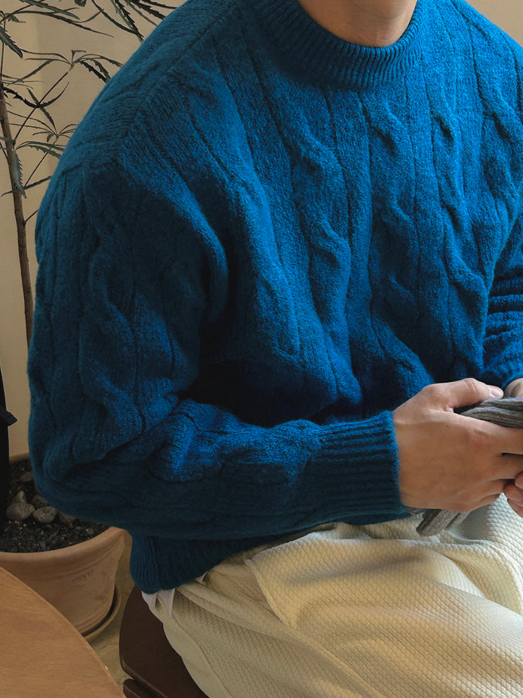 【Metanoia】🇰🇷韓製 麻花針織衣 - 2