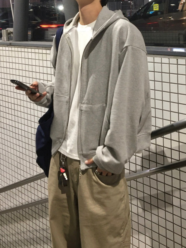 【Metanoia】🇰🇷韓製 短版連帽夾克外套 - 5