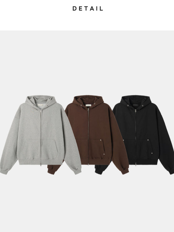 【Metanoia】🇰🇷韓製 短版連帽夾克外套 - 8