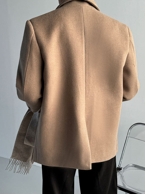 【Metanoia】🇰🇷韓製 15%羊毛西裝外套 - 5