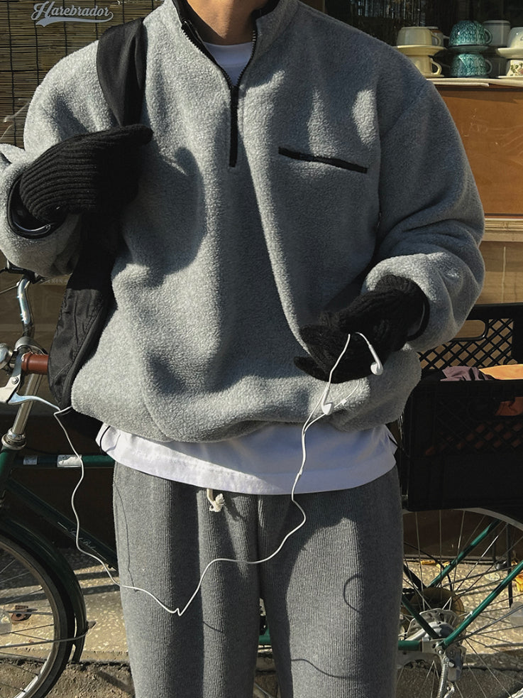 【Metanoia】🇰🇷韓製 抓絨半拉鍊長袖 - 8