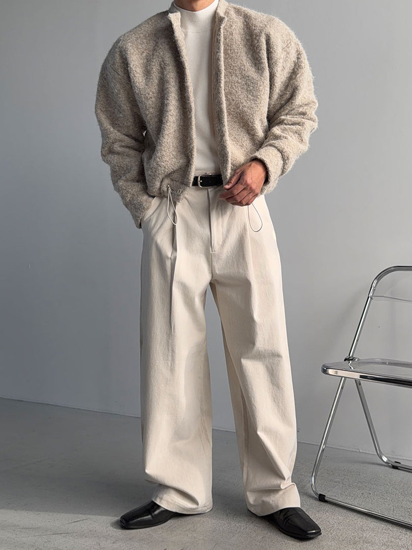 【Metanoia】🇰🇷韓製 毛絨短版外套 - 4