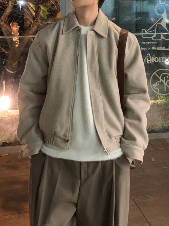 【Metanoia】🇰🇷韓製 翻領短版外套 - 1