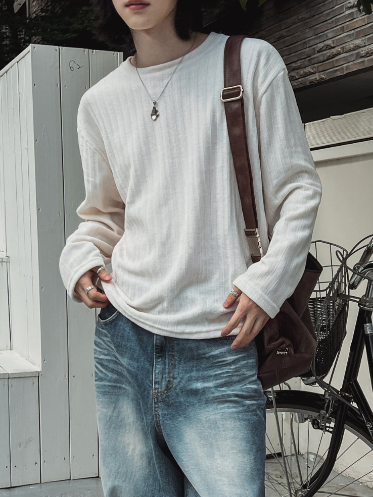 【Metanoia】🇰🇷韓製 天鵝絨長袖上衣 - 2