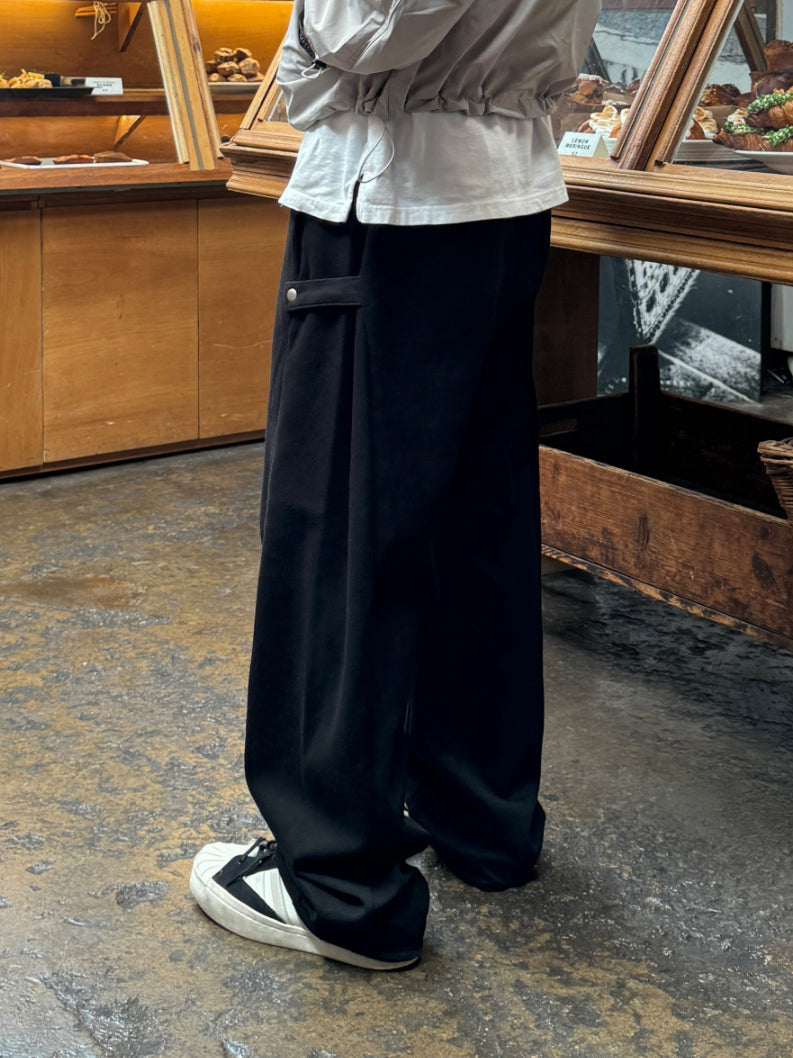 【Metanoia】🇰🇷韓製  休閒側扣落地棉褲 - 6