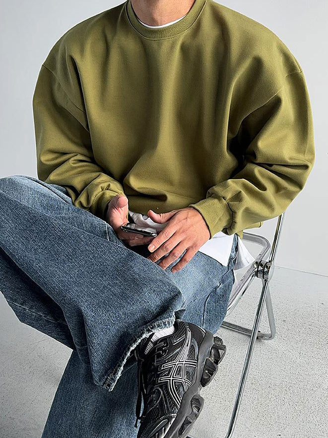 【Metanoia】🇰🇷韓製 肩線抓絨衛衣 - 6