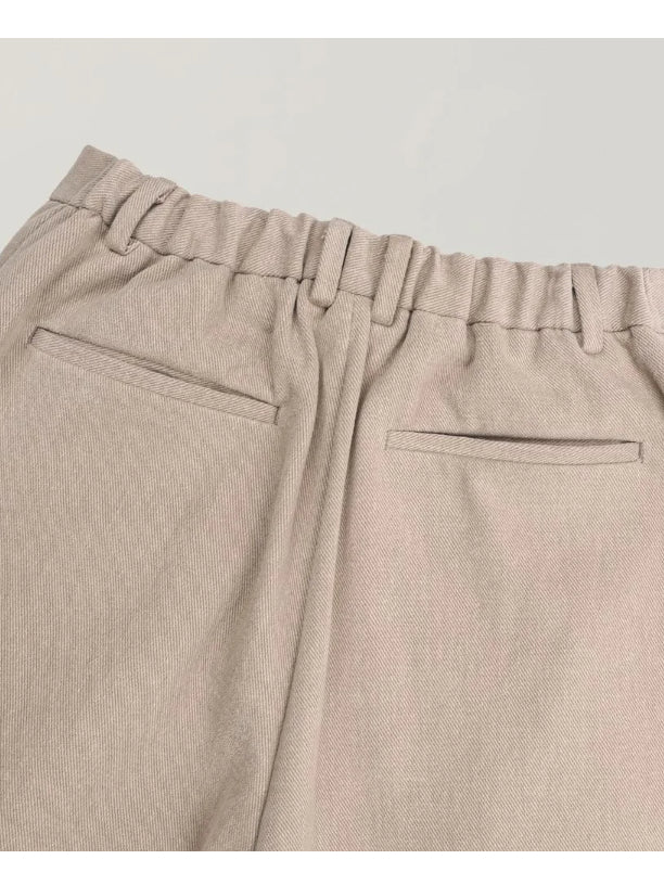 【Metanoia】韓製🇰🇷 卡其彎刀落地褲 - 11