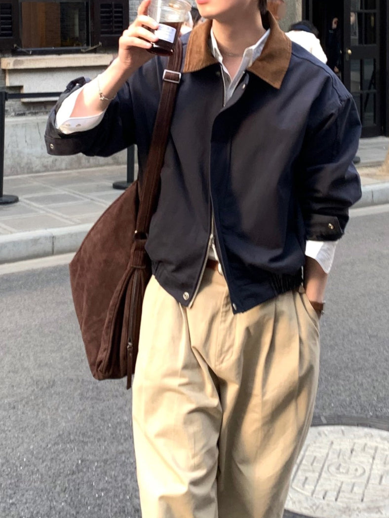 【Metanoia】🇰🇷韓製 短版夾克外套 - 7