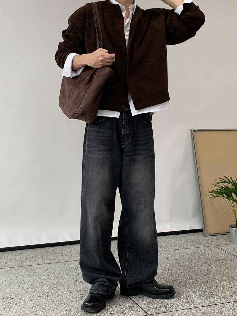 【Metanoia】🇰🇷韓製 短版燈芯絨外套 - 3