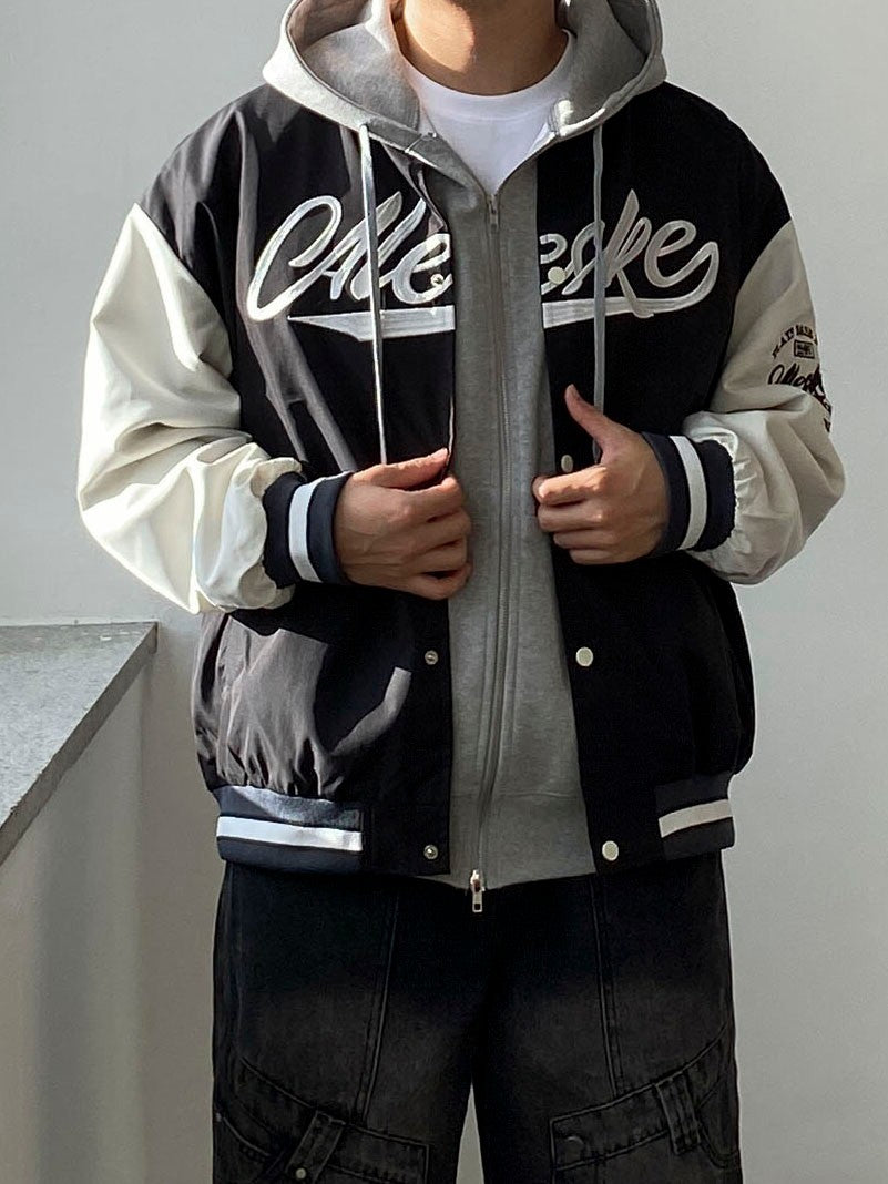 【Metanoia】韓國設計 棒球夾克外套 - 1