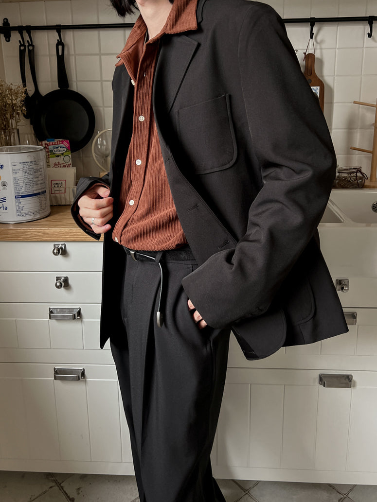 【Metanoia】🇰🇷韓製 復古西裝外套 - 7