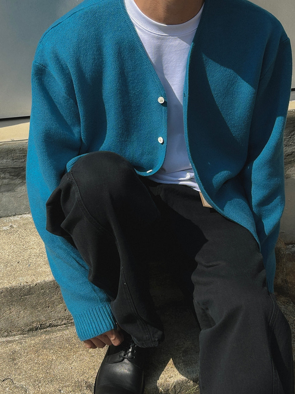 【Metanoia】韓國設計 羊毛開衫針織外套 - 1