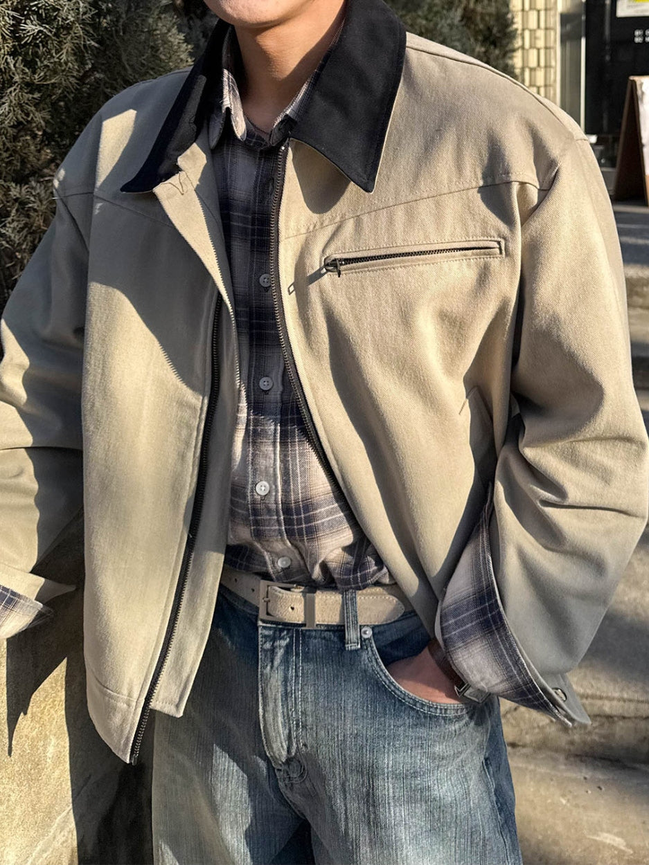 【Metanoia】🇰🇷韓製 工裝短版夾克外套 - 3