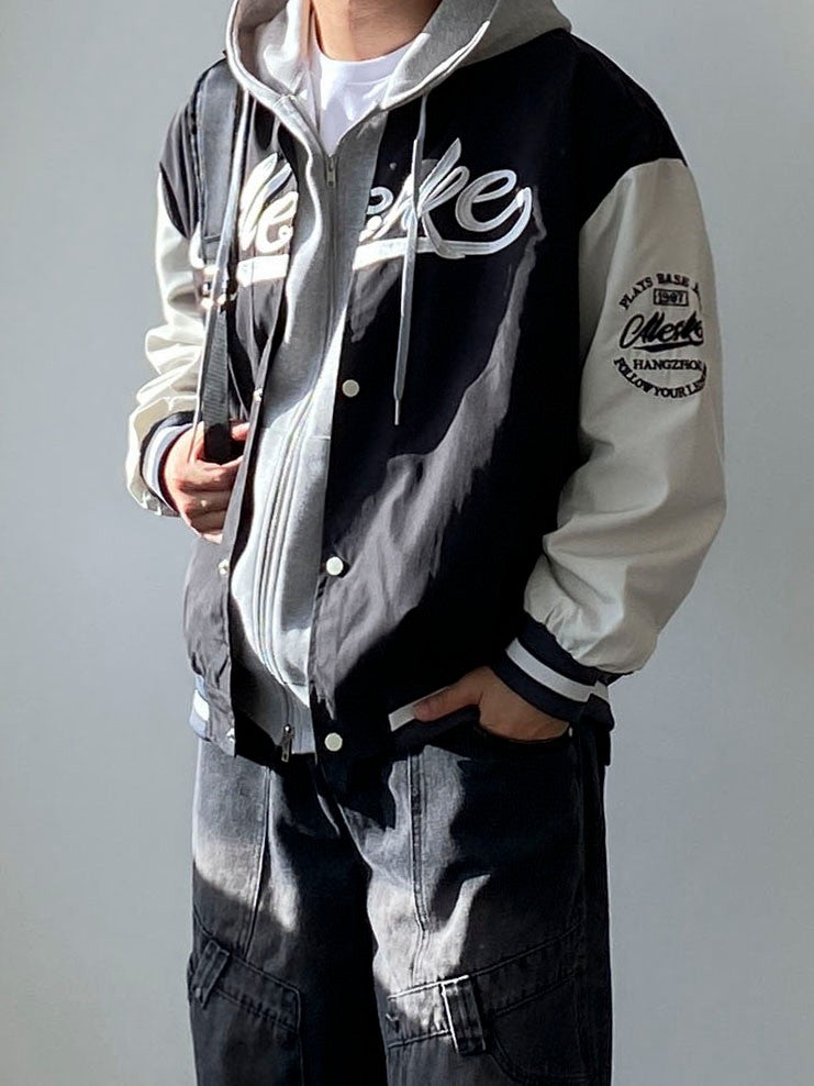 【Metanoia】韓國設計 棒球夾克外套 - 4