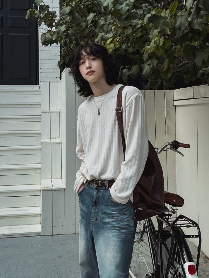 【Metanoia】🇰🇷韓製 天鵝絨長袖上衣 - 9