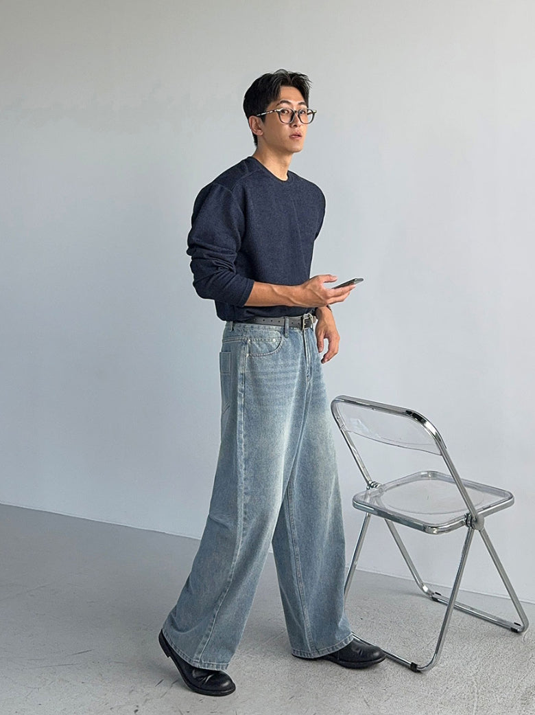 【Metanoia】🇰🇷韓製 日常羅紋肩線長袖T恤 - 6