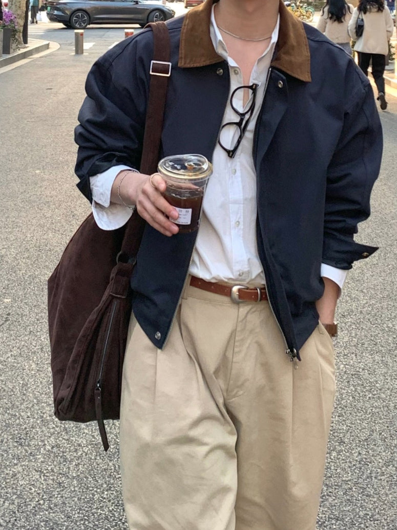 【Metanoia】🇰🇷韓製 短版夾克外套 - 3