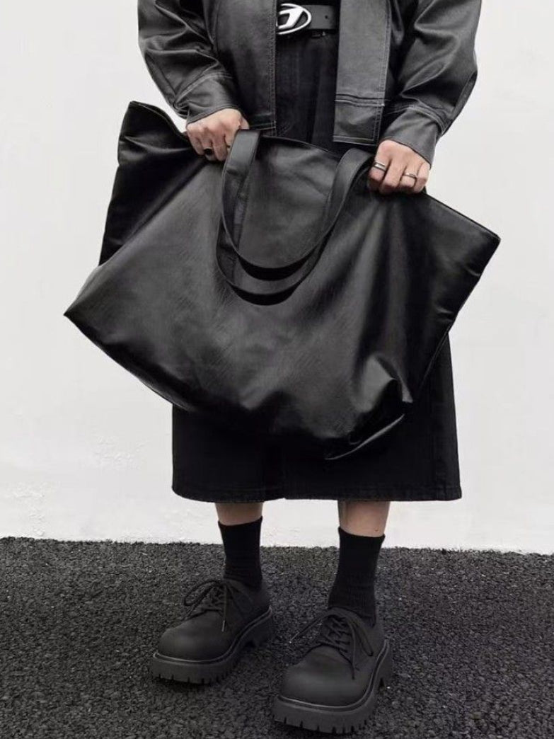 【Metanoia】韓國設計 皮革大包 - 1