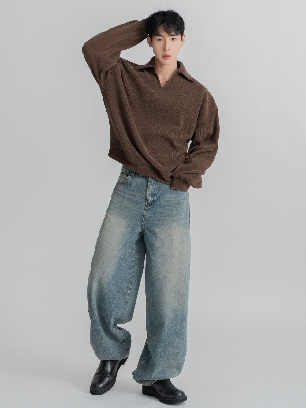 【Metanoia】🇰🇷韓製 v型長袖上衣 - 8