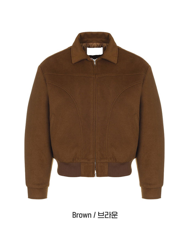 【Metanoia】韓國設計 短版翻領夾克外套 - 10