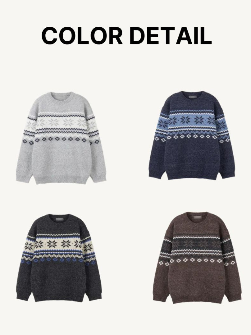 【Metanoia】🇰🇷韓製 北歐針織衣 - 7