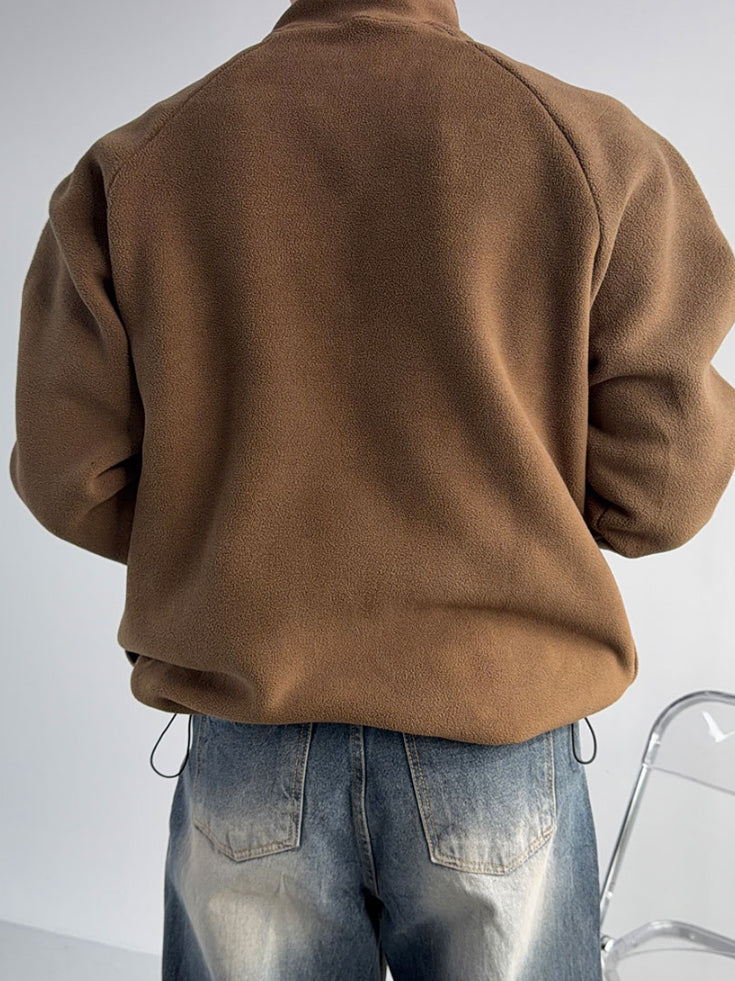 【Metanoia】韓國設計 刷毛夾克外套 - 8