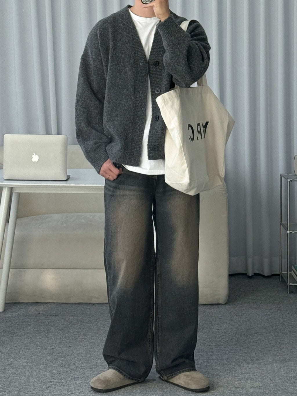 【Metanoia】🇰🇷韓製 v型開衫針織外套 - 3