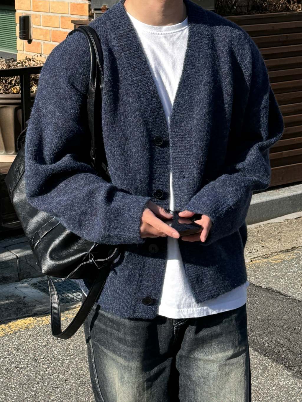 【Metanoia】🇰🇷韓製 v型開衫針織外套 - 1