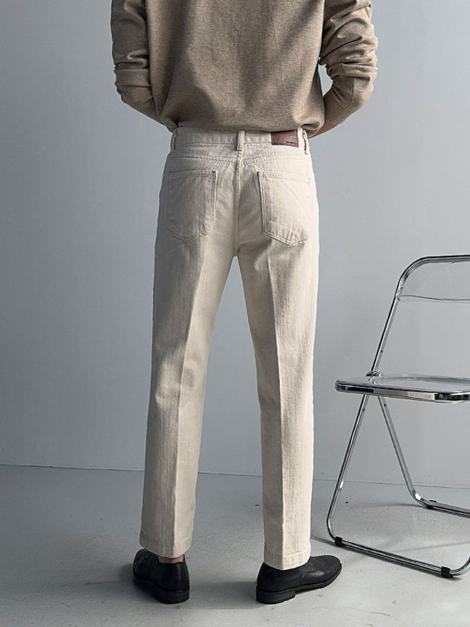 【Metanoia】韓製🇰🇷 卡其九分褲 - 6