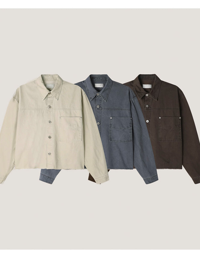 【Metanoia】🇰🇷韓製 短版夾克外套 - 8